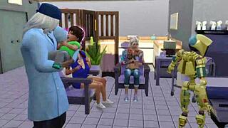 Exciting babybot part 7 with the big tits delivery!