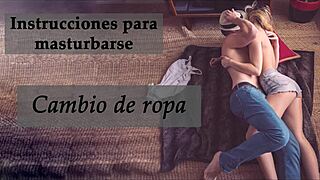 Joi Clothing Swap with a Femdom Twist in Spanish! 😈