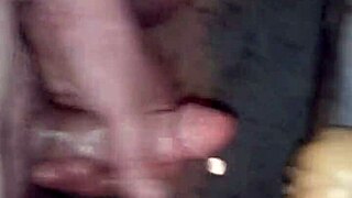Look at that small cock cumming hard! Fat BBW masturbates solo.