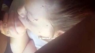 Ariesbbw feels so good giving that interracial blowjob