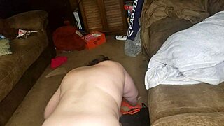 Woman Spreads Legs for Dildo Fucking and Toys