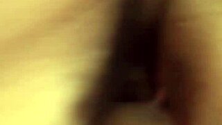 Amateur wife gets anal creampied by monster cock