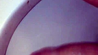 He PISSES in his UNDERWEAR and POURS blue SOAP on his DICK.