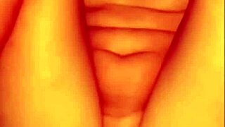 My wife's shaved pussy gets a creampie orgasm