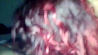 Redhead Amateur With Nice White Ass Gets Pussy And Blowjob Action