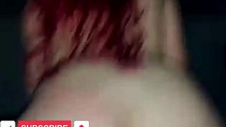 Redhead Amateur With Nice White Ass Gets Pussy And Blowjob Action