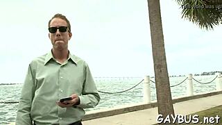 in these movie scenes, the gay guys are having intense sex together.