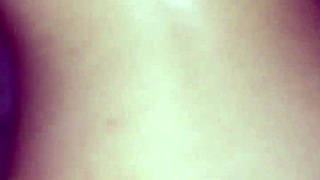 Solo girl explores her desires in the back