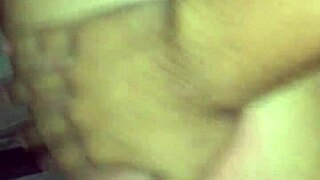 Solo girl explores her desires in the back