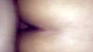 Mexican amateur fucking her big ass at home, that's hot.
