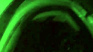 Solo girl explores her desires in the back