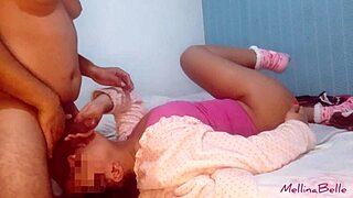 mellinabelle and partner have real amateur sex