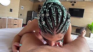 latina milf fucks airbnb guest with big cock