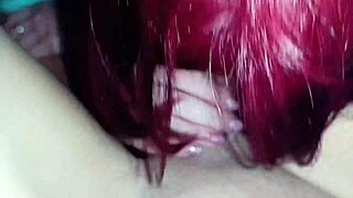 Horny Stepsister with Big Ass Sucks Big Dick in Bedroom