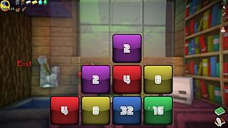 Witch sucks Steve's huge cock in Hornycraft parody!