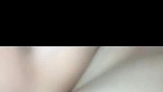 Stepsister handjob then fuck.