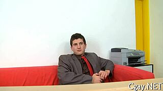 Giant Dick in Intense Gay Porn Action