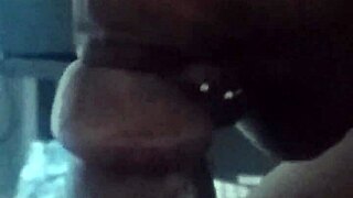 She eagerly swallows every drop of cum, loving the taste