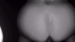 Latina wife getting fucked on all fours deep, big ass bouncing 😘