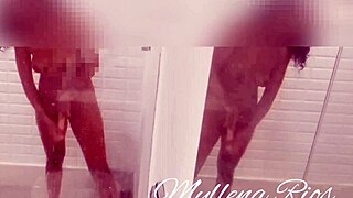 Leo ogro caught me playing with dildo toys in bathroom street brazilian oral solo