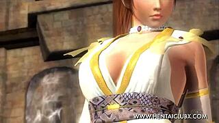 check out kasumi in sexy halloween costume nude from dead or alive 😍