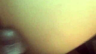 White Bbw Bent Over For Doggystyle Backshots, Cumshot Follows