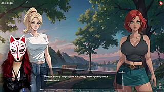 Want to see blonde teen in cosplay doggystyle?