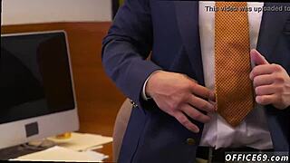 in the hr meeting, these hairless gay men get wild with each other