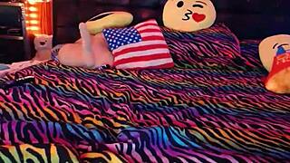 Another hour with honey smoking in glasses and huge big tits 😏