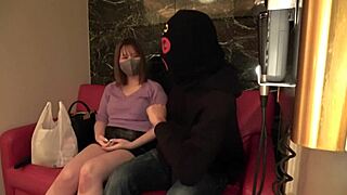 Stunning Japanese Office Lady Manami Shows Off Curvy Body