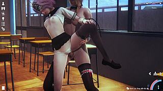 Intensely fucking the vietnamese student girl with bold passion.