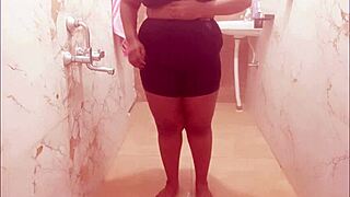 bhutan milf shows big boobs on webcam!