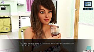 Sunshine Love 160: Drilling Those Big Teen Tits in Brunette POV Action