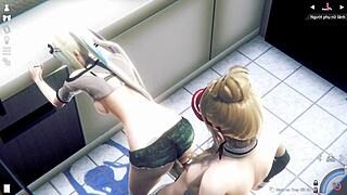 enjoying a relaxing time in the bathroom 😊