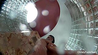 Christy Mack Showers Solo