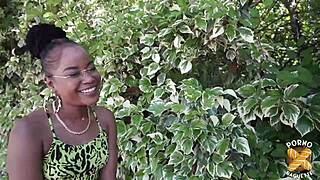 Nathou, a sexually adventurous woman from Guadeloupe, indulges in interracial encounters