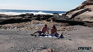 Blind Lust Ignites Big Tits Public Blowjob And Outdoor Cumshot