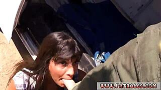 Oh, Petite Latina Smuggler Caught!