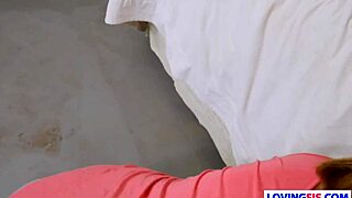 Kendall kross casually spreads her legs for a big cock blowjob at home