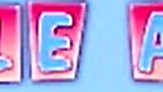 Little April Licks Girlfriend's Pussy And Titties In Striptease.