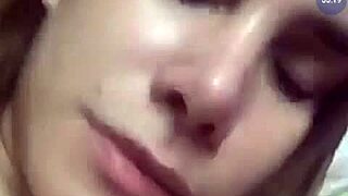 look at this sexy colombian teen showing her big ass on webcam