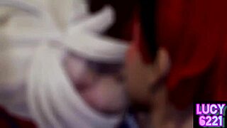 Miorine's post-celebration ecstasy with large breasts and sex toys