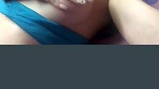 look at this sexy colombian teen showing her big ass on webcam