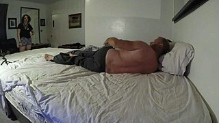 maisy enjoys a relaxing massage session today