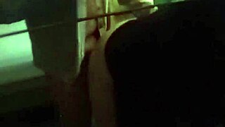 Look at chava fucking in front of the mirror in her black dress!