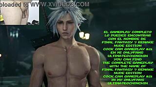 Bareback cock cam action in Final Fantasy 7 Remake
