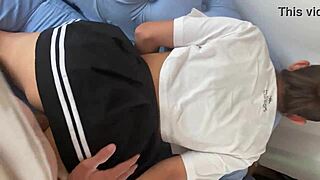 I'm Fucking My Best Friend Dressed As Schoolgirl, Cumming In Her Ass