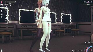 Thighjob Girls Riding Their Friend