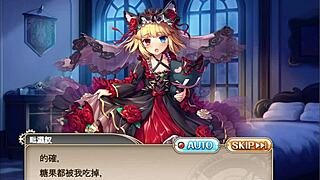 I watch this hentai girl orgasm from fingering her small tits.