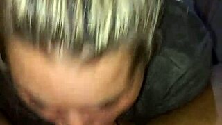 Rubia Receives Cum On Face After Deepthroat Blowjob From Friend!